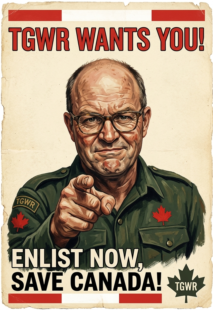 TGWR WANTS YOU